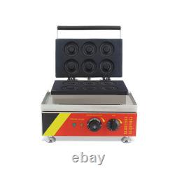 Commercial Donut Machine Maker Automatique Électrique Accueil Waffle Faire 1.5kw 110v