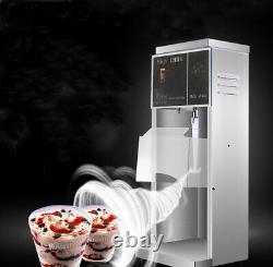 Crème Glacée Machine De Fabrication De Crème Glacée Mélangeur En Acier Inoxydable Shaker Blender