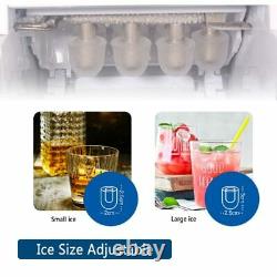 Electric Ice Maker 15kg/24h Bullet Cylindrique Maison Ice Cube Making Machine