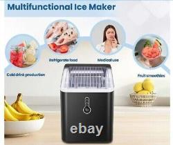 Fabrication de glace sans effort avec la machine à glaçons Auseo Countertop Ice Maker Machine - Auto-nettoyante