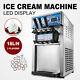 Ice Cream Doux Commerciale Maker Yogourt Glacé Machine De Fabrication De 3 Saveur 18l / H Ce