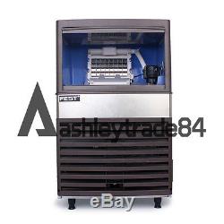 Ice Maker Commercial Auto Effacer Cube Ice Making Machine 55 KG / 24h Bar 220 V