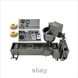 Machine Commerciale Automatique De Fabrication De Donut, Réservoir D'huile Plus Large, Mélange De 3 Ensembles