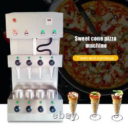 Machine De Fabrication De Cône De Pizza Commerciale Avec Four À Pizza Rotative