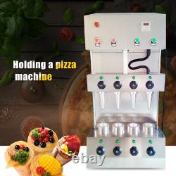 Machine De Fabrication De Cône De Pizza Commerciale Avec Four À Pizza Rotative L