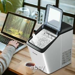 Machine De Fabrication De Cubes De Glace Portable 15kg/24h Home Office Bar Uk