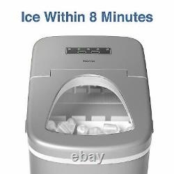 Machine Portable Ice Maker Homelabs Pour Comptoir Fait 26 Lbs De Glace Par Myda