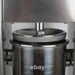 Machine à churros espagnols en acier inoxydable de 5L, fabricant de beignets manuel.
