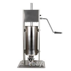 Machine à churros manuelle commerciale en acier inoxydable de 5L, conforme à la FDA