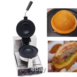 Machine à fabriquer des gaufres à burger antiadhésive presse-panini