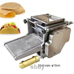 Machine à fabriquer des tortillas de maïs commerciale Tacos Maker Crêpes Machine à rouler 110V