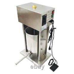 Machine à farcir les saucisses électrique 110V/10L pour remplir la viande - Fabricant de machine à faire des saucisses commerciales