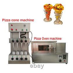 Machine à former et fabriquer des cônes de pizza commerciale + four à pizza rotatif