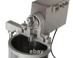 Machine à frire/faire des beignets commerciale automatique approuvée CE, avec 3 moules en ensemble.