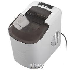 Machine à glaçons ABS blanc 112W pour la maison - Machine à glaçons domestique pour petits commerces