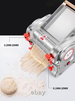 Machine à nouilles et à dumplings, presse à pâte électrique, fabrique des peaux de dumplings, fait des pâtes de 2/6mm de large.
