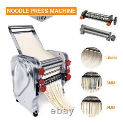 Machine à pâtes électrique commerciale 110V pour la fabrication de nouilles et de peaux de dumplings