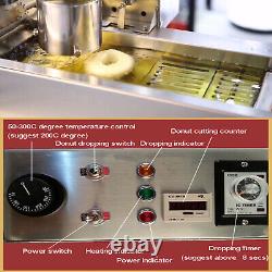 Machine automatique à fabriquer des beignets - Fabricant de beignets - Machine à frire avec 3 ensembles de moules