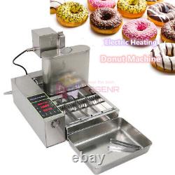 Machine automatique commerciale à beignets en acier inoxydable, machine à fabriquer des beignets à 4 rangées
