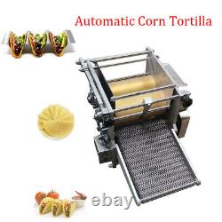 Machine automatique de fabrication de tortillas de maïs commerciale, fabricant de tacos, machine à chapatis.