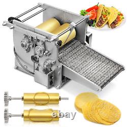 Machine automatique électrique à tortillas de maïs faisant des tacos mexicains Chapati Maker 400W