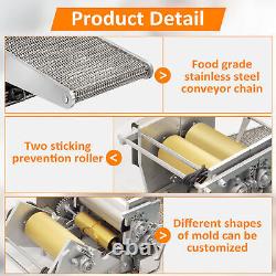 Machine automatique électrique de fabrication de tortillas de maïs mexicains Chapati Tacos Maker 400W
