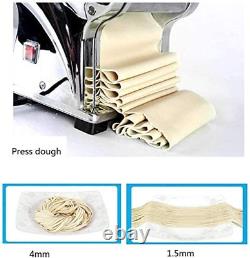 Machine de fabrication de pâtes électrique commerciale 110V pour la préparation de nouilles et de peaux de dumplings