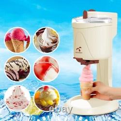 Maison Diy Ice Cream Maker Électrique Slush Glace Cream Sundae Making Machine 220v