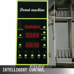 Maker Automatique Commerciale Donut Machine De Fabrication De Grand Réservoir D'huile 4 Taille Donut Moisissures