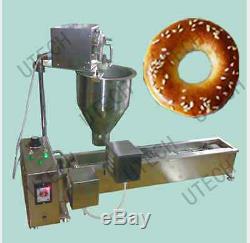 Maker Automatique Commerciale Donut Machine De Fabrication Plus Large Réservoir D'huile 3 Sets Mold