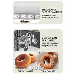 Mini Commercial 4 Lignes Donuts De Fabrication De Machine / Fabricant De Noix, Fabricant De Beignets De Friture