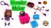 Monster High Maker Machine Créer Un Loup Clawdeen Mini Doll Craft Jouet Playset Cookieswirlc Vidéo