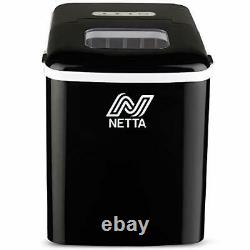 Netta Ice Maker Machine Pour Utilisation À Domicile Rend Cubes En 10 Minutes Grand 12kg