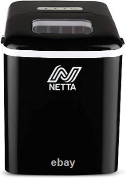 Netta Ice Maker Machine Pour Utilisation À Domicile Rend Cubes En 10 Minutes Grand 1.8l 12 KG
