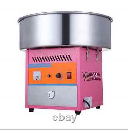 New Electric Commercial Candy Floss Making Machine Cotton Sugar Maker 220v Na