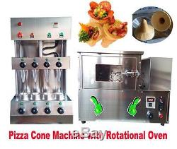 Pizza Commerciale Cône Formant Making Machine Maker Avec Four À Pizza Rotational