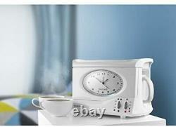 Swan Classic Teasmade With Alarm Clock Tea Making Machine Maker Nouveau / Boxed
