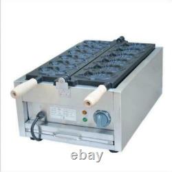 Type De Poisson Waffle Machine, Electrictaiyaki Maker Fryer 3kw 6 Trous S