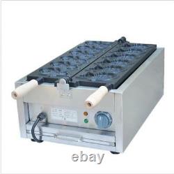 Type De Poisson Waffle Machine, Electrictaiyaki Maker Fryer 3kw Bi