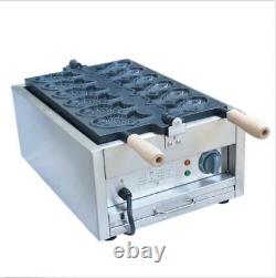 Type De Poisson Waffle Machine, Electrictaiyaki Maker Fryer 3kw Bi