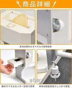 Versos Lavable Noodle Making Machine Vs-ke19 Udon Pasta Soba Maker Nouveau Japon
