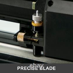 Vevor 28in Cutter De Vinyle Plotter Machine Sign Maker Graphics Maker Kit De Fabrication De Bricolage LCD