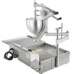 Vevor 9l Commercial Automatique Donut Maker Fryer Making Machine 3 Sets Free Mold