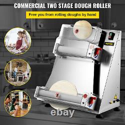 Vevor Electric Pizza Dough Roller Pâtisserie Pâtisserie Presse Making Machine Max 16